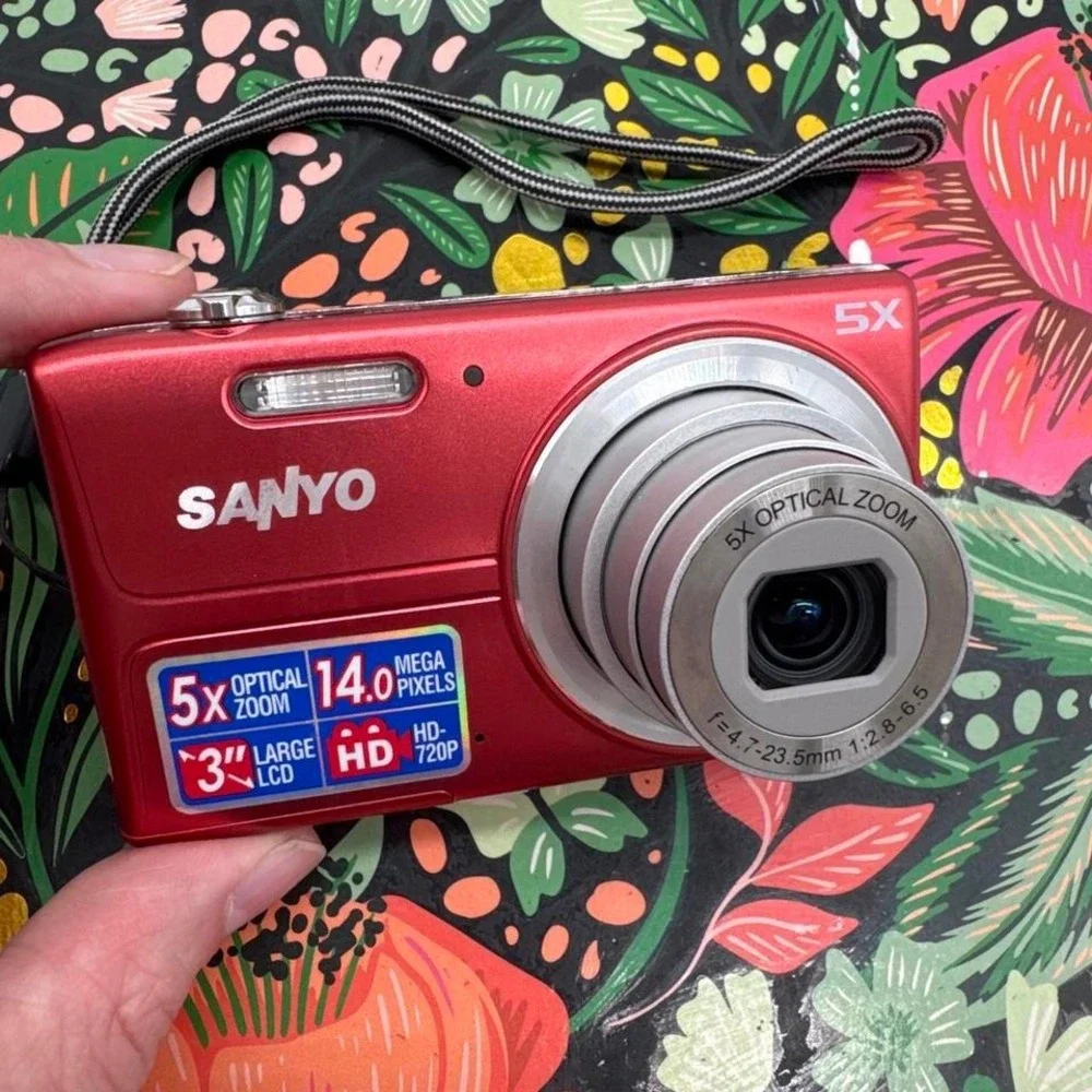 Sanyo VPC-T1496 Digital Camera – Compact Point-and-Shoot Camera
